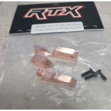 RTX RACING X4-24  BRASS MOTOR MOUNT 4G+4.5G+8G WEIGHT